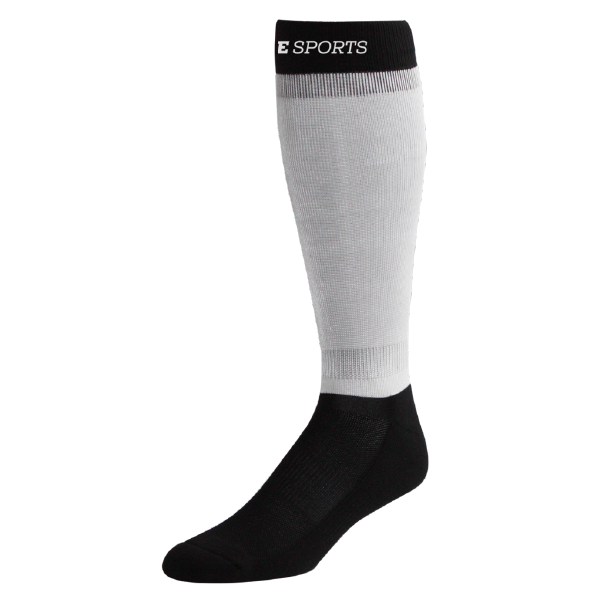 Pair of Blue Sports Pro-Shield Socks showing full-calf coverage and compression design.