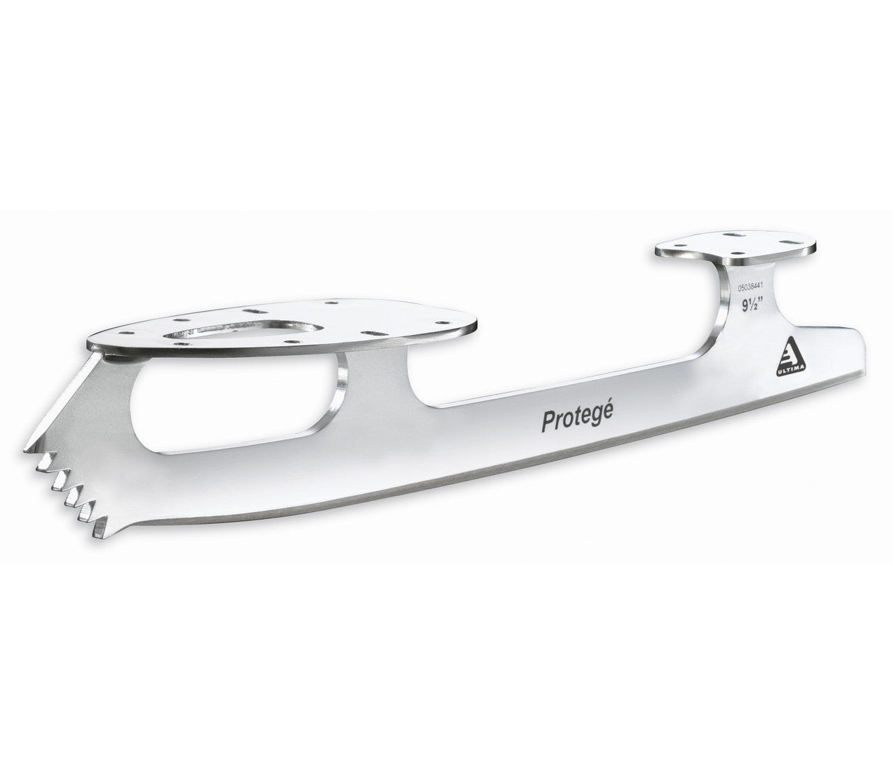 Jackson Ultima UB40 Protege Blade with chrome finish and straight-cut picks