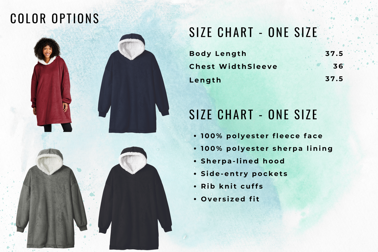 Fleece Wearable Blanket